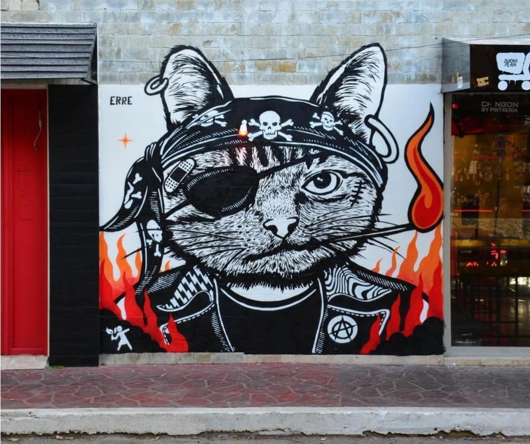 Chingon Anarchy Hotel & Roof Плая дел Кармен Екстериор снимка